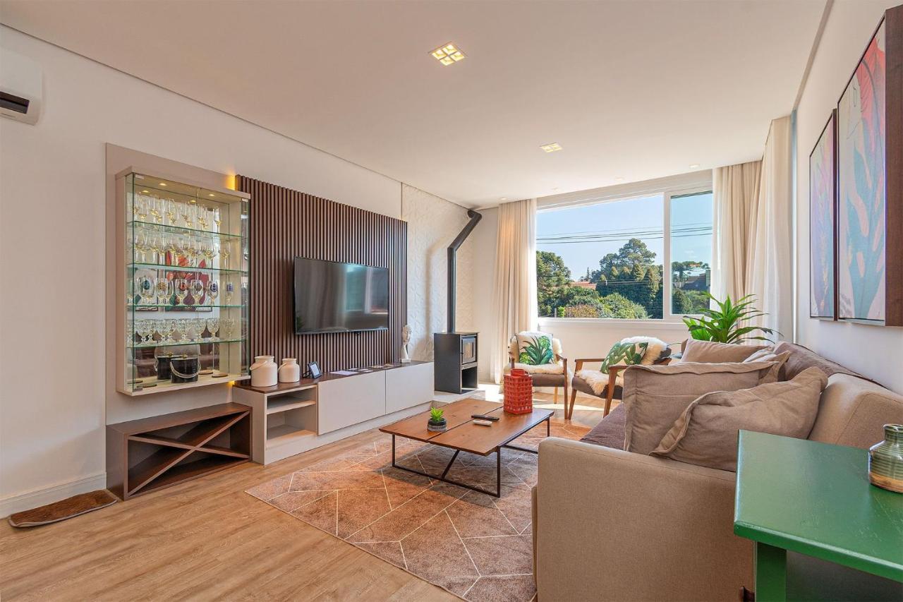Apartamento excelente em Gramado - LUCK Exterior foto
